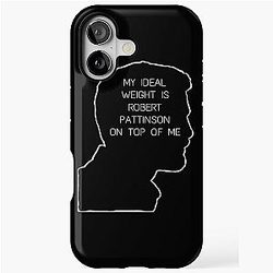 My Ideal Weight - Robert Pattinson iPhone Case