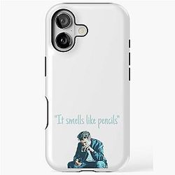 It smells like pencils - Robert Pattinson iPhone Case