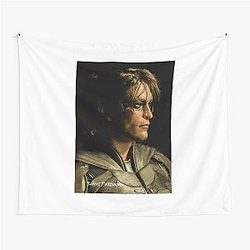 Robert Pattinson Painting Fan Tapestry