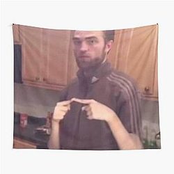 Robert Pattinson brown suit