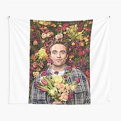 Watercolor Robert Pattinson Tapestry