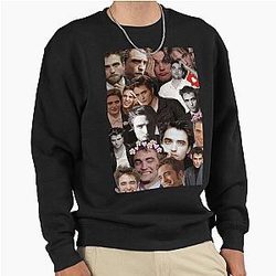 Robert Pattinson High Quality Pullover Sweatshirt