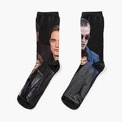HIGH QUALITY Robert Pattinson photo collage Socks
