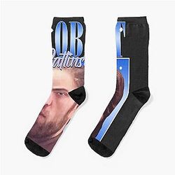 Robert Pattinson Meme Socks