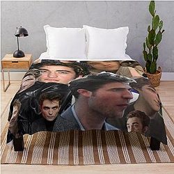 HIGH QUALITY Robert Pattinson photo Throw Blanket