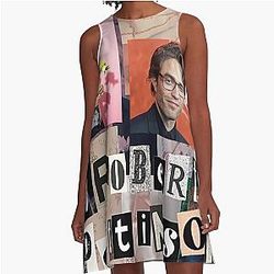HIGH QUALITY Robert Pattinson A-Line Dress