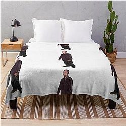 Robert Pattinson in the Kitchen Throw Blanket