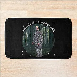 Robert Pattinson This is the skin of a killer Bella Edward Cullen Meme Bathroom Mat