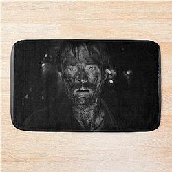 Robert Pattinson Painted with Blood Bath Mat