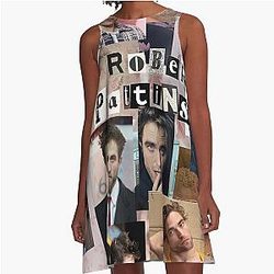 Robert Pattinson Photo high quality A Line Dress