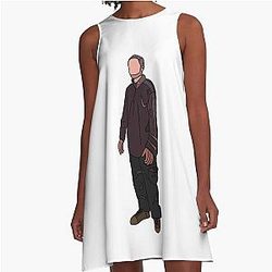 Robert Pattinson in A-Line Dress