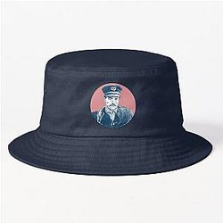 A24 Winslow The Lighthouse Robert Pattinson illustration Robert Eggers Bucket Hat