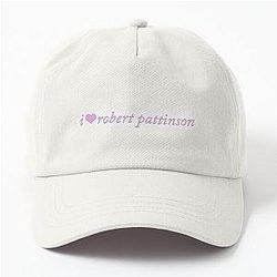 i Heart Robert Pattinson Coquette Pink Dad Hat