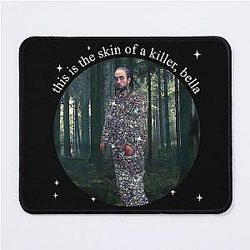 Robert Pattinson Funny This is the skin of a killer Edward Cullen Meme Mouse Pad