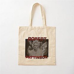 90s Vintage Style Robert Pattinson GQ 2022 Cotton Tote Bag