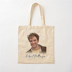 Robert Pattinson Fan Merch Cotton Tote Bag