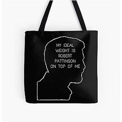 My Ideal Weight Robert Pattinson Tote Bag