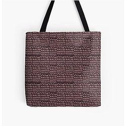 Robert Pattinson Pattern All Over Print Tote Bag