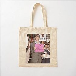 Love Robert Pattinson Cotton Tote Bag