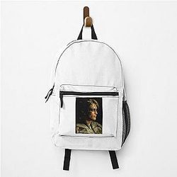 Women Robert Pattinson Painting Fan Backpack