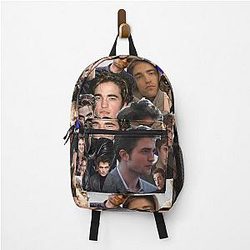 HIGH QUALITY Robert Pattinson photo collage Backpack