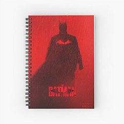 Vengeance Robert Pattinson Spiral Notebook