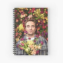 Watercolor Robert Pattinson Notebook