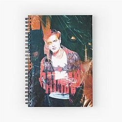 Robert Pattinson Spiral Notebook