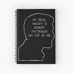 My Ideal Weight Spiral Notebook