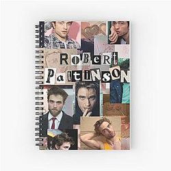 Robert Pattinson High Quality Spiral Notebook