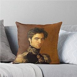 Robert Pattinson Throw Pillow
