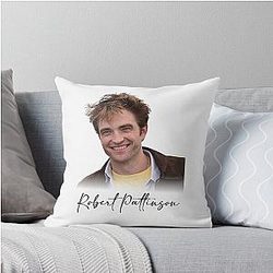 Robert Pattinson Fan Merch Throw Pillow