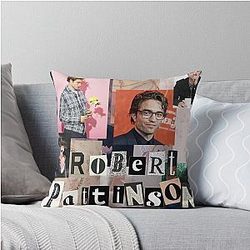 HIGH QUALITY Robert Pattinson Throw Pillow