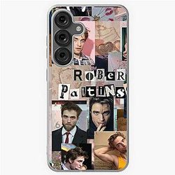 Robert Pattinson Photo Collage Samsung Galaxy Soft Case