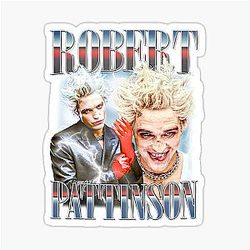 Robert Pattinson Vintage Style Fan Art Limited Edition Sticker