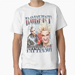 Robert Pattinson Vintage Style Fan Art By Merch Limited Edition Classic T-Shirt