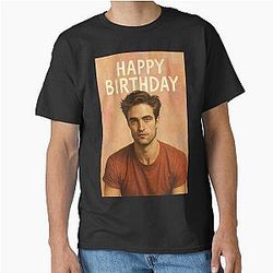 Robert Pattinson Birthday Celebration British Cinema Icon Classic T-Shirt