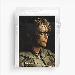Men Women Robert Pattinson Painting Fan Duvet Cover
