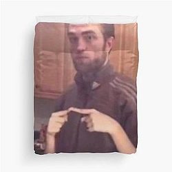 Robert Pattinson brown suit