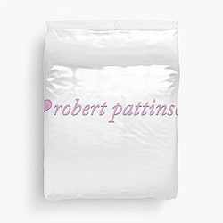 I Heart Robert Pattinson Coquette Cute Pink Duvet Cover