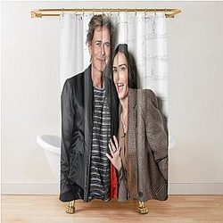 Rob Lowe and Demi Moore Shower Curtain