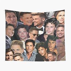 Rob Lowe Photo Tapestry