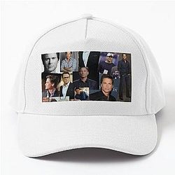 Rob Lowe Actor Aesthetic Collage Baseball Cap