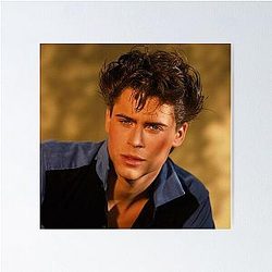 Young Rob Lowe Poster