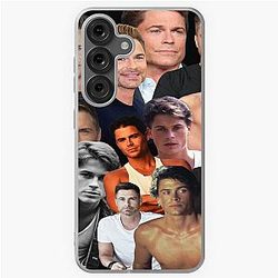 Rob Lowe photo collage Samsung galaxy case