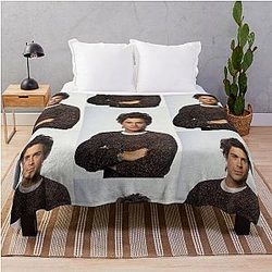 Rob Lowe Outsider Throw Blanket