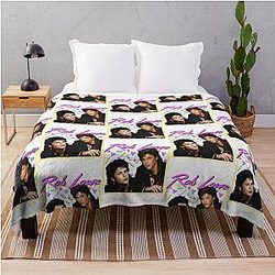 80s Star Rob Lowe Throw Blanket