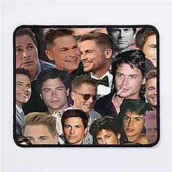 Rob Lowe photo collage Mouse Pad