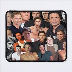 Rob Lowe Photo Collage Mouse Pad