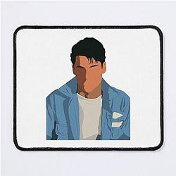 Mens Funny Rob Lowe Mouse Pad